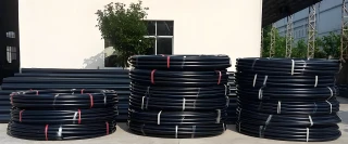 Black HDPE irrigation pipes Black HDPE irrigation pipes